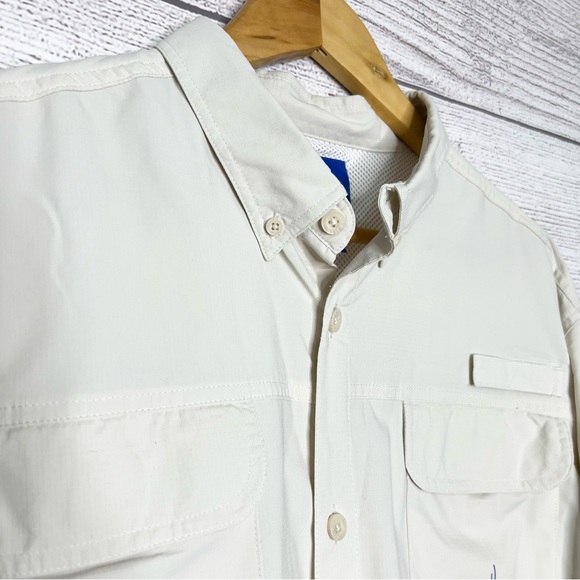 Guy Harvey Men’s Button Down Shirt Long Roll Tab Sleeves Size XL - Picture 7 of 16